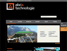 Tablet Screenshot of abriettechnologie.com